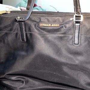Michael by Michael Kors black nylon tote